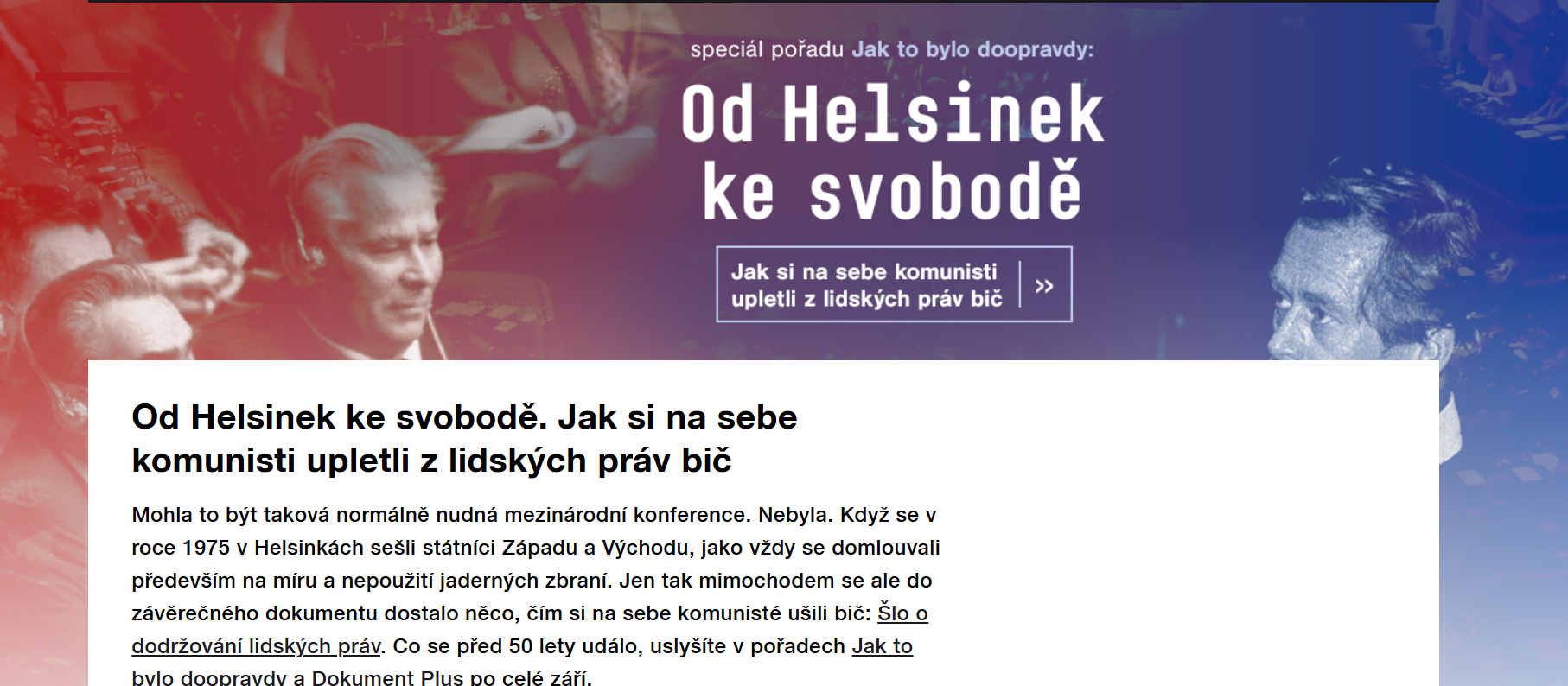 Český rozhlas Helsinky Český rozhlas Helsinky